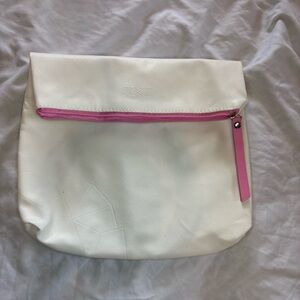 AXE  White and Pink Cosmetic Bag